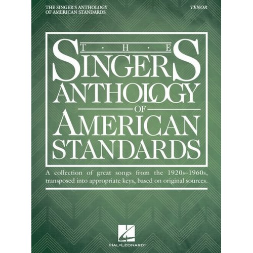 The Singer's Anthology of American Standards, Tenor