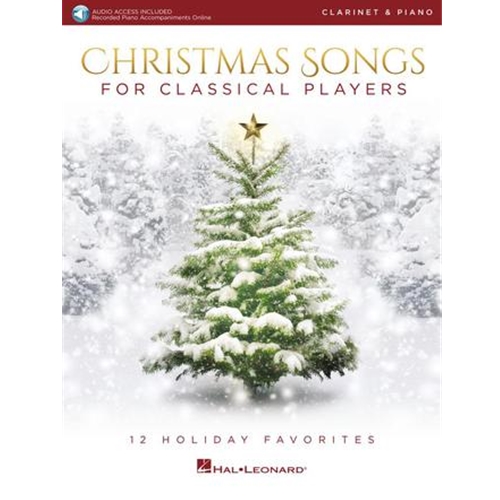 Christmas Songs for Classical Players - Clarinet and Piano