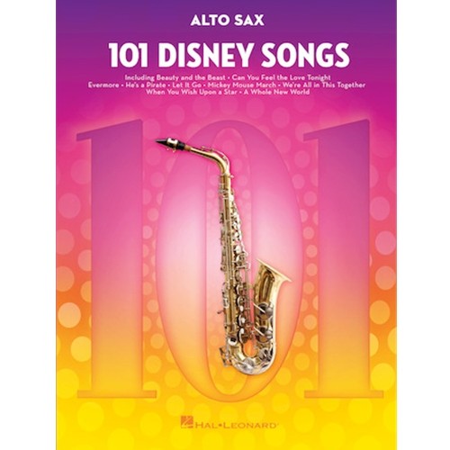 101 Disney Songs - Alto Sax