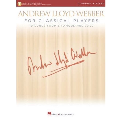 Andrew Lloyd Webber for Classical Players - Clarinet and Piano