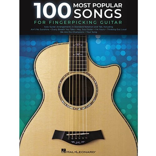 100 Most Popular Songs for Fingerpicking Guitar