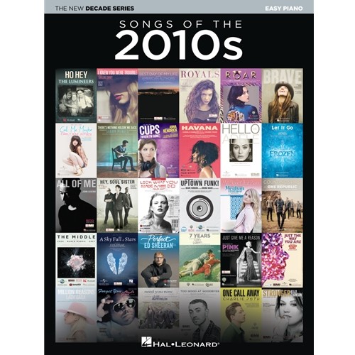 Songs of the 2010s for Easy Piano