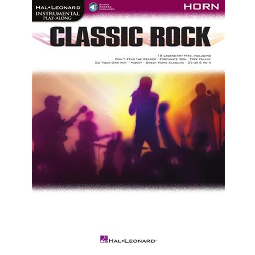 Classic Rock - Instrumental Play Along French Horn