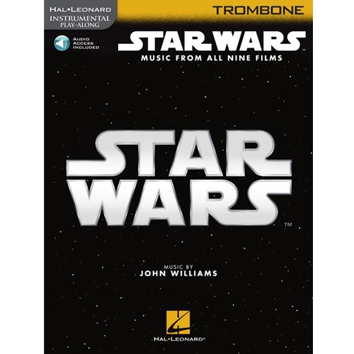 Star Wars - Instrumental Play-Along for Trombone - Music from All Nine Films