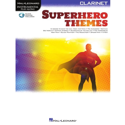 Superhero Themes Instrumental Play-Along for Clarinet