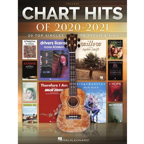 Chart Hits of 2020-2021 - 20 Top Singles, Ukulele Ukulele