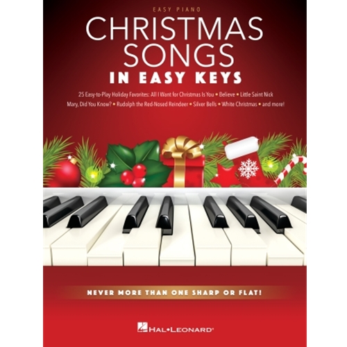 Christmas Songs - In Easy Keys - Never More Than One Sharp or Flat!