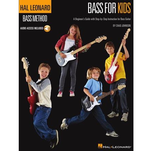 Bass for Kids A Beginner's Guide with Step-by-Step Instruction for Bass Guitar