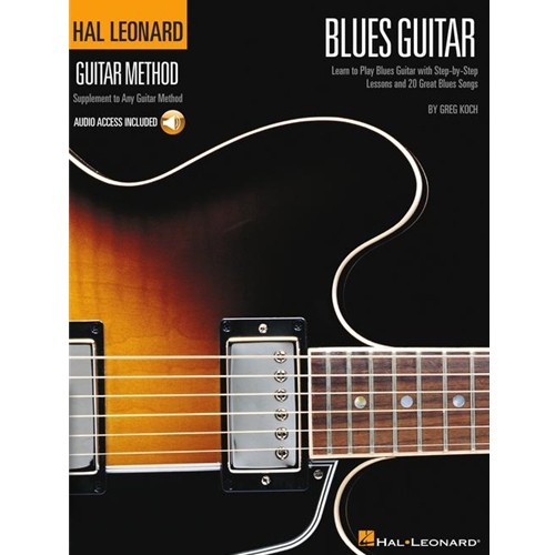 Hal Leonard Method for Blues Guitar with CD