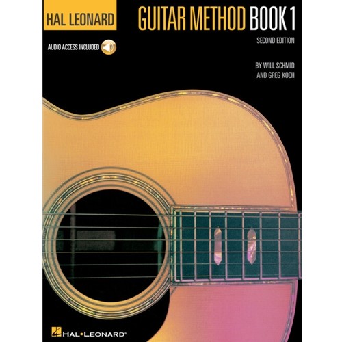 Hal Leonard Guitar Method Book 1 – Second Edition, Book/Online Audio Pack