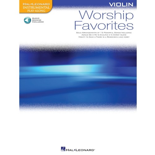 Worship Favorites Instrumental Play-Along for Violin