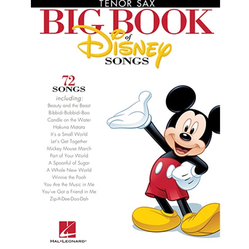 The Big Book of Disney Songs - Tenor Saxophone