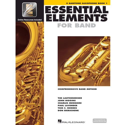 Essential Elements for Band - Eb Baritone Saxophone Book 1 with EEi