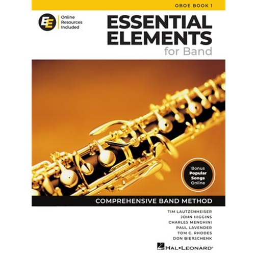 Essential Elements for Band - Oboe Book 1 with Online Resources