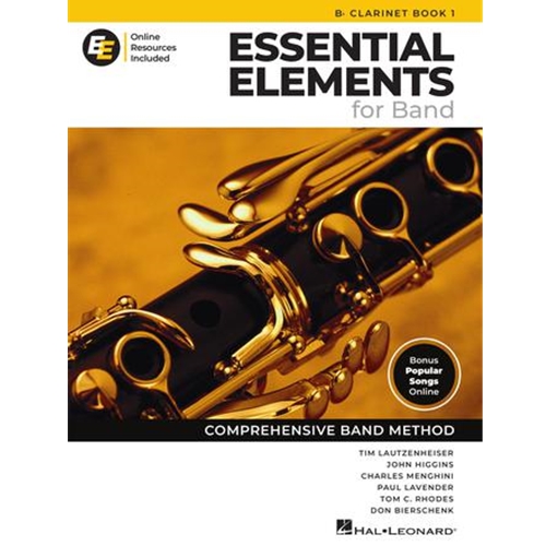 Essential Elements for Band - Bb Clarinet Book 1 with Online Resources