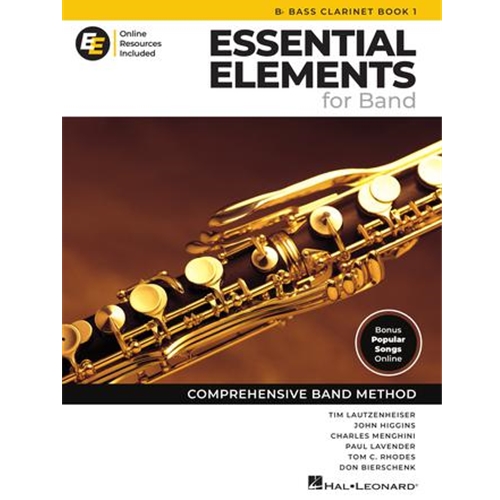 Essential Elements for Band - Bb Bass Clarinet with Online Resources
