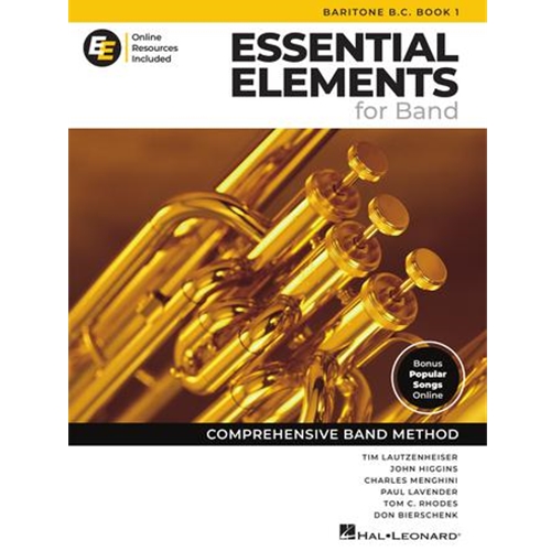 Essential Elements for Band - Baritone B.C. Book 1 with Online Resources