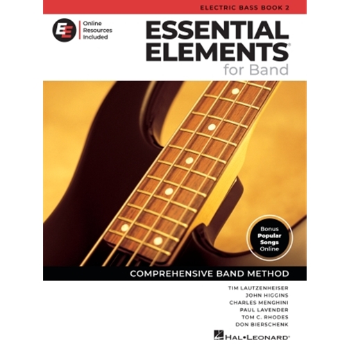 Essential Elements for Band - Electric Bass Book 2 with EEi