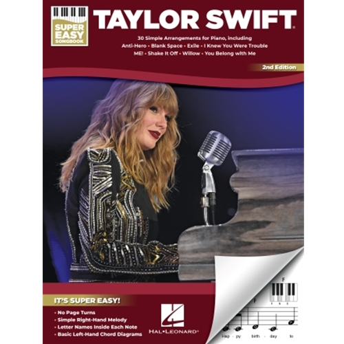 Taylor Swift - Super Easy Songbook - 2nd Edition