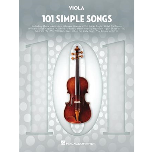 101 Simple Songs - for Viola