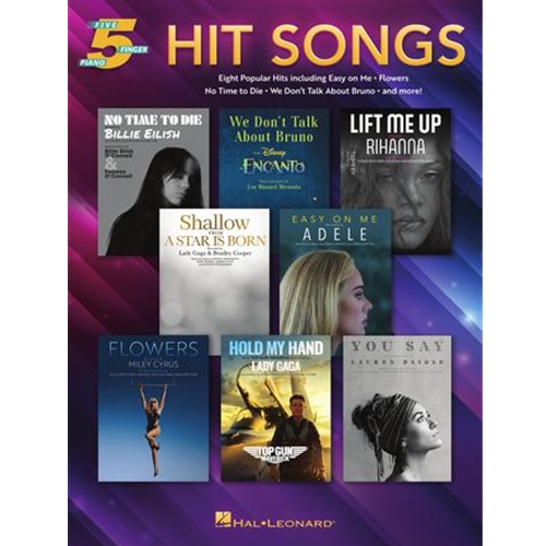Hit Songs for Five-Finger Piano