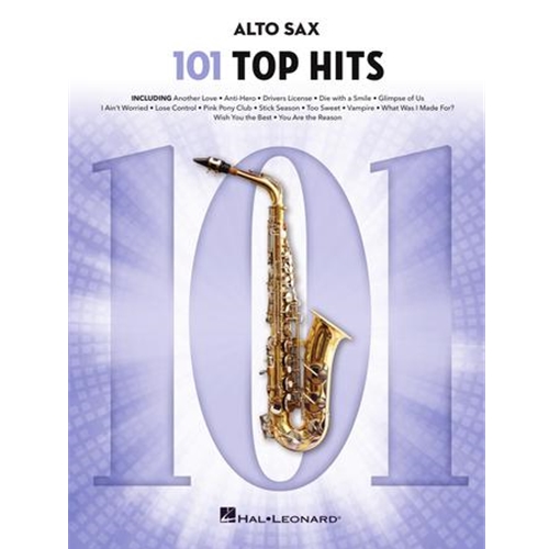 101 Top Hits - for Alto Sax