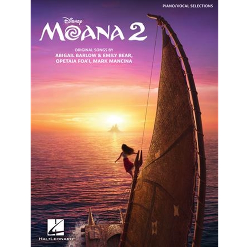 Moana 2 for Piano, Vocal, Guitar
