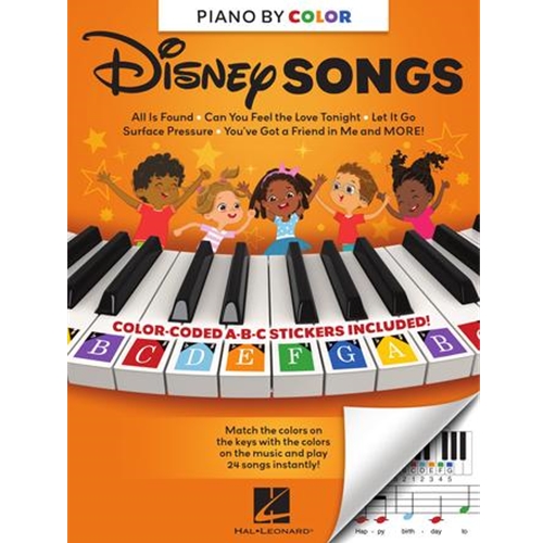 Piano-by-Color - Disney Songs