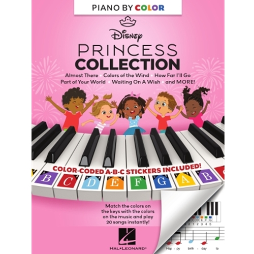 Piano-by-Color - Disney Princess Collection