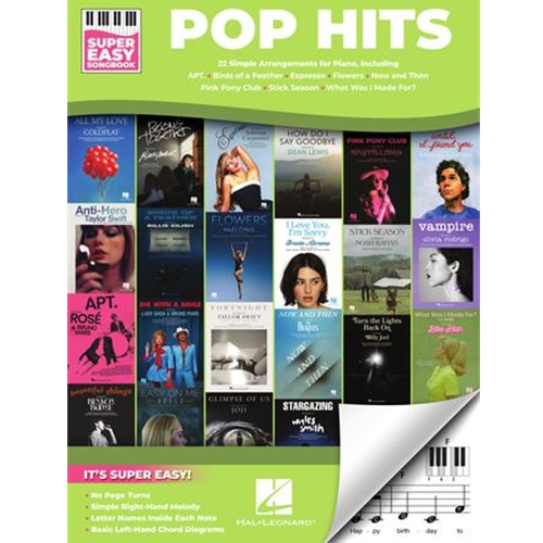 Pop Hits - Super Easy Songbook