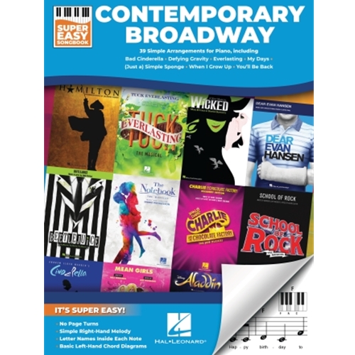 Contemporary Broadway - Super Easy Songbook