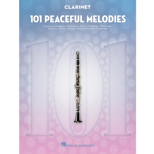 101 Peaceful Melodies - for Clarinet