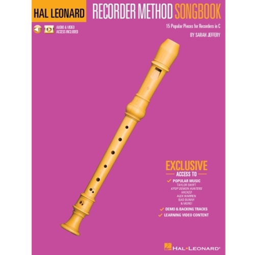 Hal Leonard Recorder Method Songbook