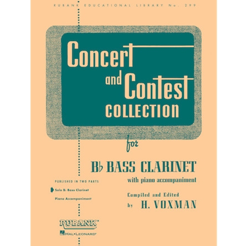 Concert and Contest Collection for Bb Bass Clarinet Solo Part