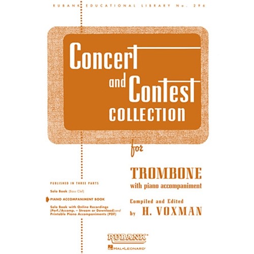 Concert and Contest Collection for Trombone - w/ Piano Accomp