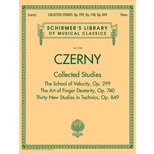 Czerny: Collected Studies - Op. 299, Op. 740, Op. 849