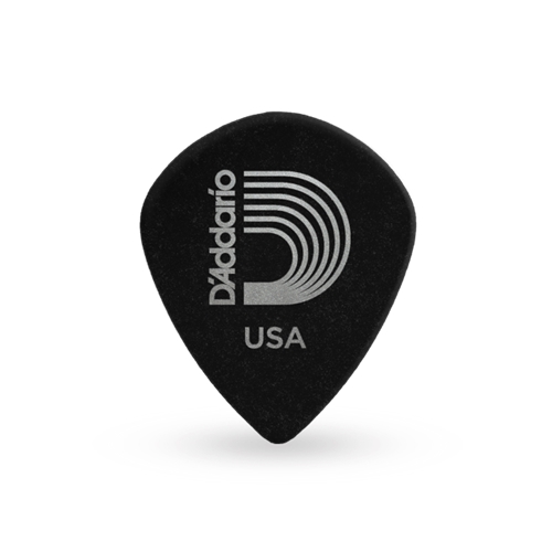 D'Addario 3DBK6-10 Planet Waves Black Ice Guitar Picks, 10 pack, Heavy