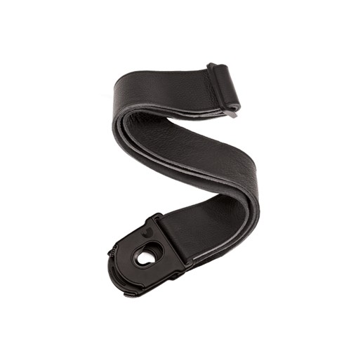 50PLL00 Planet Waves Planet Lock Leather Guitar Strap, Black