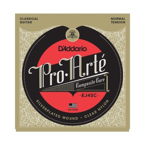 D'Addario EJ45C Pro-Arte Composite Classical Guitar Strings, Normal Tension