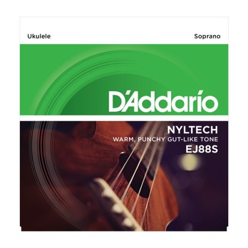 D'Addario EJ88S Nyltech Ukulele Strings, Soprano