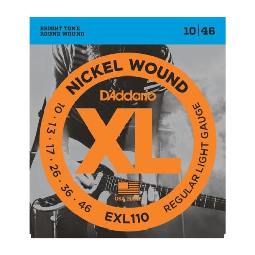 D'Addario  EXL110 Nickel Wound, Regular Light, 10-46