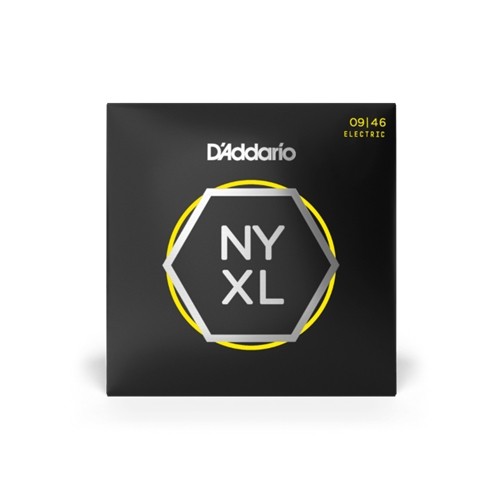 D'Addario NYXL0946 Nickel Wound Electric Guitar Strings, Super Light Top / Regular Bottom, 9-46