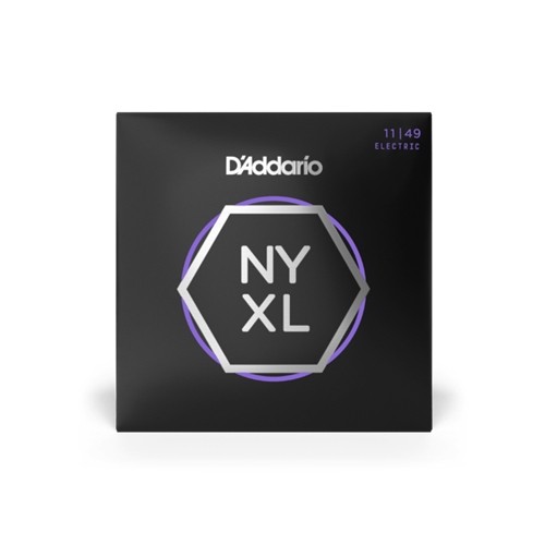 D'Addario NYXL1149 Nickel Wound Electric Guitar Strings, Medium, 11-49