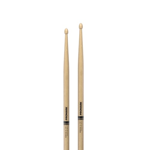 Promark Rebound 7A .535" Hickory Acorn Wood Tip Drumsticks