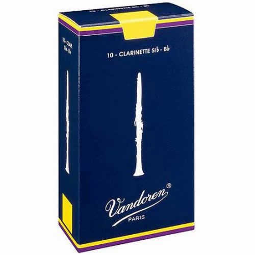 Vandoren Bb Clarinet Reeds, Box of 10