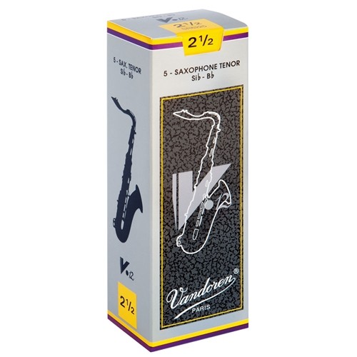 Vandoren V12 Tenor Sax Reeds,  Box of 5