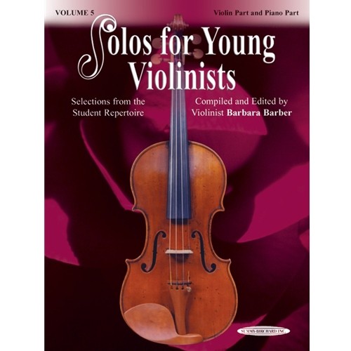 Solos for Young Violinists Violin Part and Piano Acc., Volume 5