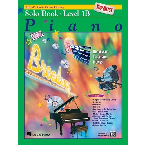 Alfred's Basic Piano Library Top Hits! Solo Book Level 1B
