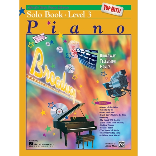 Alfred's Basic Piano Library Top Hits Solo 3
