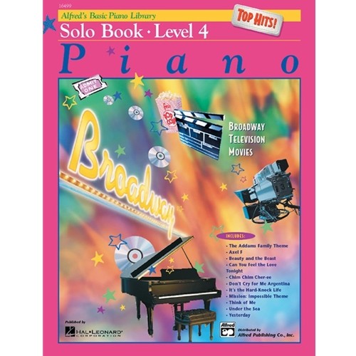 Alfred's Basic Piano Library Top Hits Solo 4